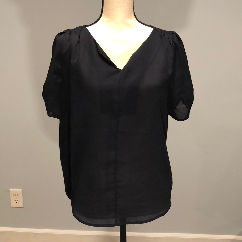 Cynthia Rowley Sheer Top